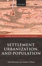 Settlement, Urbanization, and Population