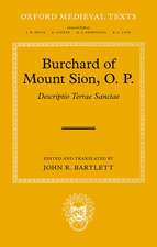 Burchard of Mount Sion, O. P.: Descriptio Terrae Sanctae