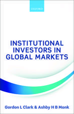 Institutional Investors in Global Markets