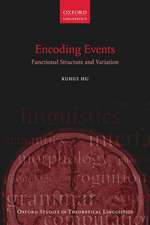 Encoding Events: Functional Structure and Variation