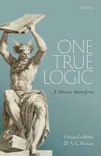 One True Logic: A Monist Manifesto