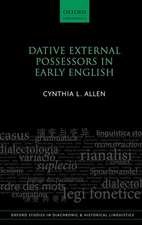 Dative External Possessors in Early English