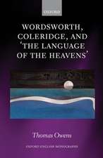 Wordsworth, Coleridge, and 'the language of the heavens'