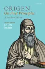 Origen: On First Principles