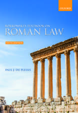 Borkowski's Textbook on Roman Law