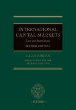 International Capital Markets: Law and Institutions