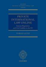 Private International Law Online: Internet Regulation and Civil Liability in the EU