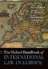 The Oxford Handbook of International Law in Europe