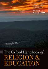 The Oxford Handbook of Religion and Education