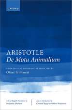 Aristotle, De motu animalium: Text and Translation