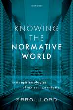 Knowing the Normative World