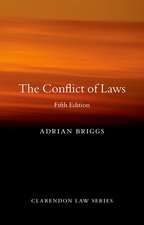 The Conflict of Laws