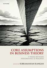 Core Assumptions in Business Theory