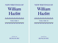 New Writings of William Hazlitt