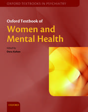 Oxford Textbook of Women and Mental Health