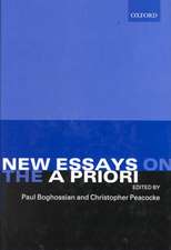 New Essays on the A Priori