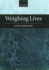 Weighing Lives