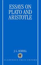 Essays on Plato and Aristotle