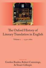 The Oxford History of Literary Translation in English