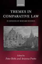 Themes in Comparative Law: In Honour of Bernard Rudden