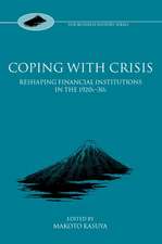 Coping with Crisis: International Financial Institutions in the Interwar Period