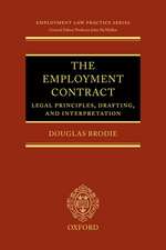 The Employment Contract: Legal Principles, Drafting, and Interpretation