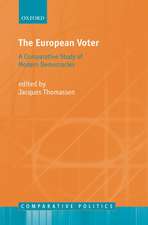 The European Voter: A Comparative Study of Modern Democracies