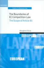 The Boundaries of EC Competition Law: The Scope of Article 81