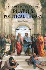 The Development of Plato's Political Theory