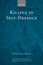 Killing in Self-Defence