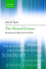 The Mental Corpus: How Language is Represented in the Mind