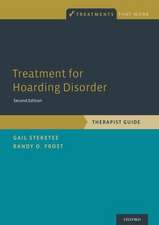 Treatment for Hoarding Disorder: Therapist Guide