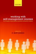 Self-Management Courses: The thoughts of participants, planners and policy makers