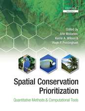 Spatial Conservation Prioritization: Quantitative Methods and Computational Tools