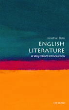 English Literature: A Very Short Introduction