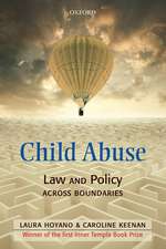 Child Abuse: Law and Policy Across Boundaries