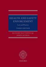 Health and Safety Enforcement: Law and Practice