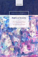 Rights as Security: The Theoretical Basis of Security of Person