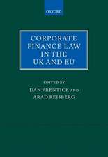 Corporate Finance Law in the UK and EU