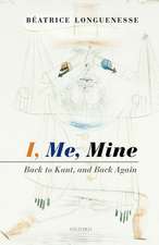 I, Me, Mine: Back to Kant, and Back Again