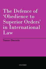 The Defence of 'Obedience to Superior Orders' in International Law