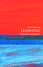 Learning: A Very Short Introduction