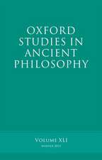 Oxford Studies in Ancient Philosophy, Volume 41