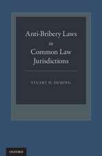 Anti-Bribery Laws in Common Law Jurisdictions