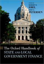 The Oxford Handbook of State and Local Government Finance