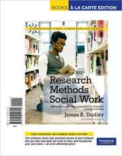 Research Methods for Social Work: Being Producers and Consumers of Research (Updated Edition), Books a la Carte Edition