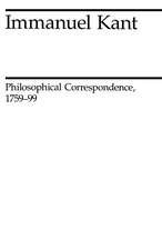 Philosophical Correspondence, 1759-1799