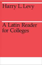 A Latin Reader for Colleges