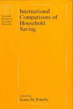 International Comparisons of Household Saving