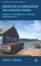Migration Accomodation and Language Change